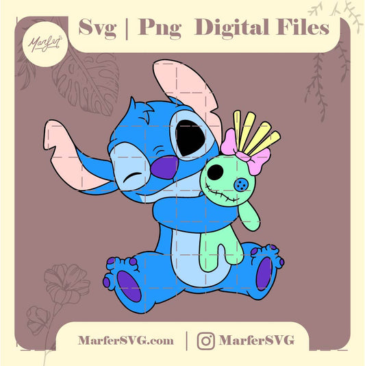 Stitch svg, stitch plush svg,  Bad Bunny svg, Png & Jpg Digital Download, stitch plush PNG, toy the stitch
